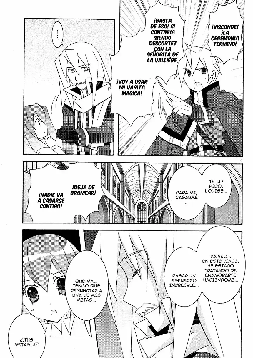 Zero no tsukaima capítulo 22 página 17