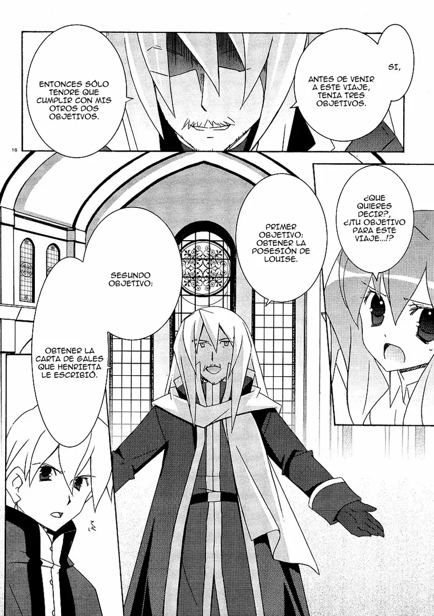 Zero no tsukaima capítulo 22 página 18