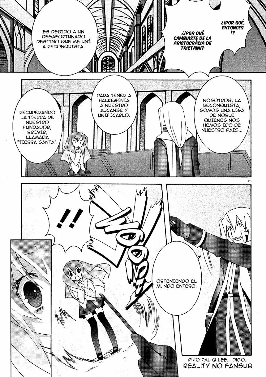 Zero no tsukaima capítulo 22 página 23