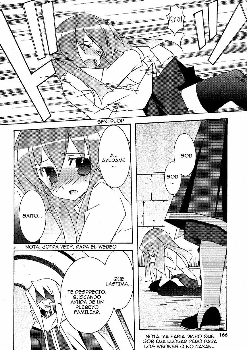 Zero no tsukaima capítulo 22 página 24