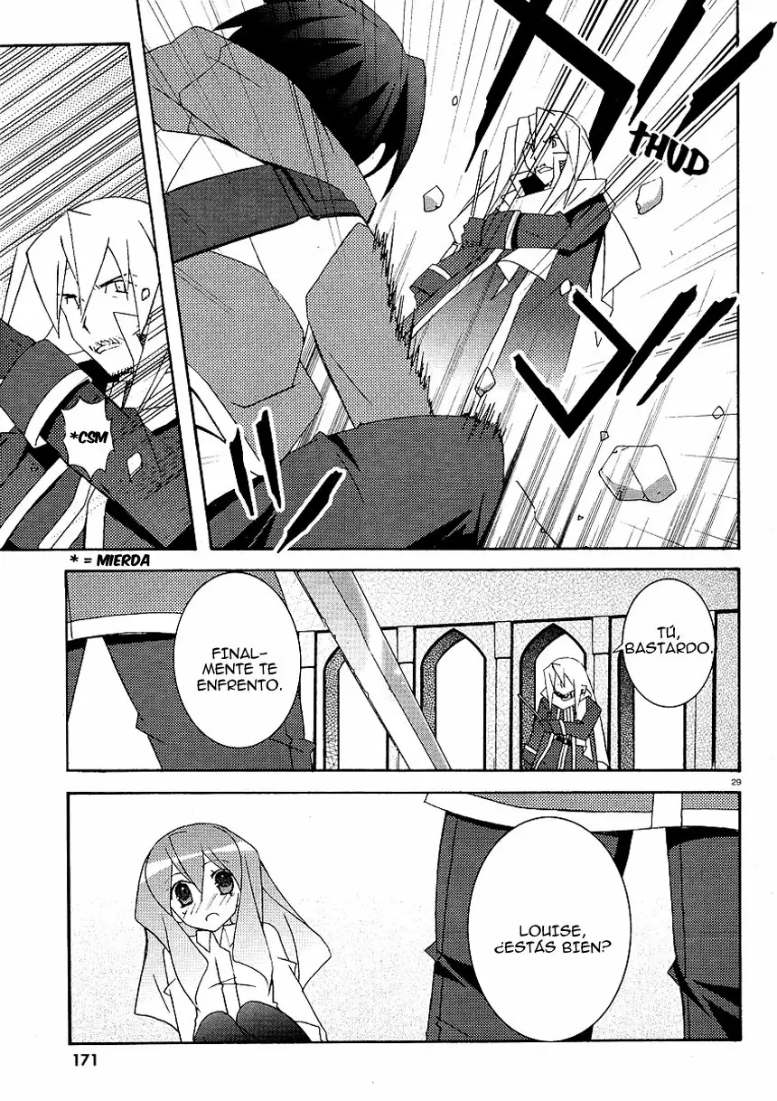 Zero no tsukaima capítulo 22 página 29