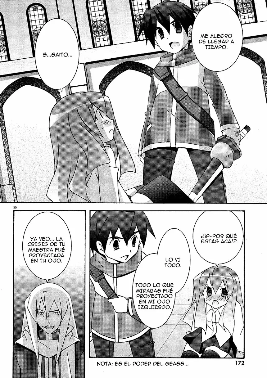 Zero no tsukaima capítulo 22 página 30