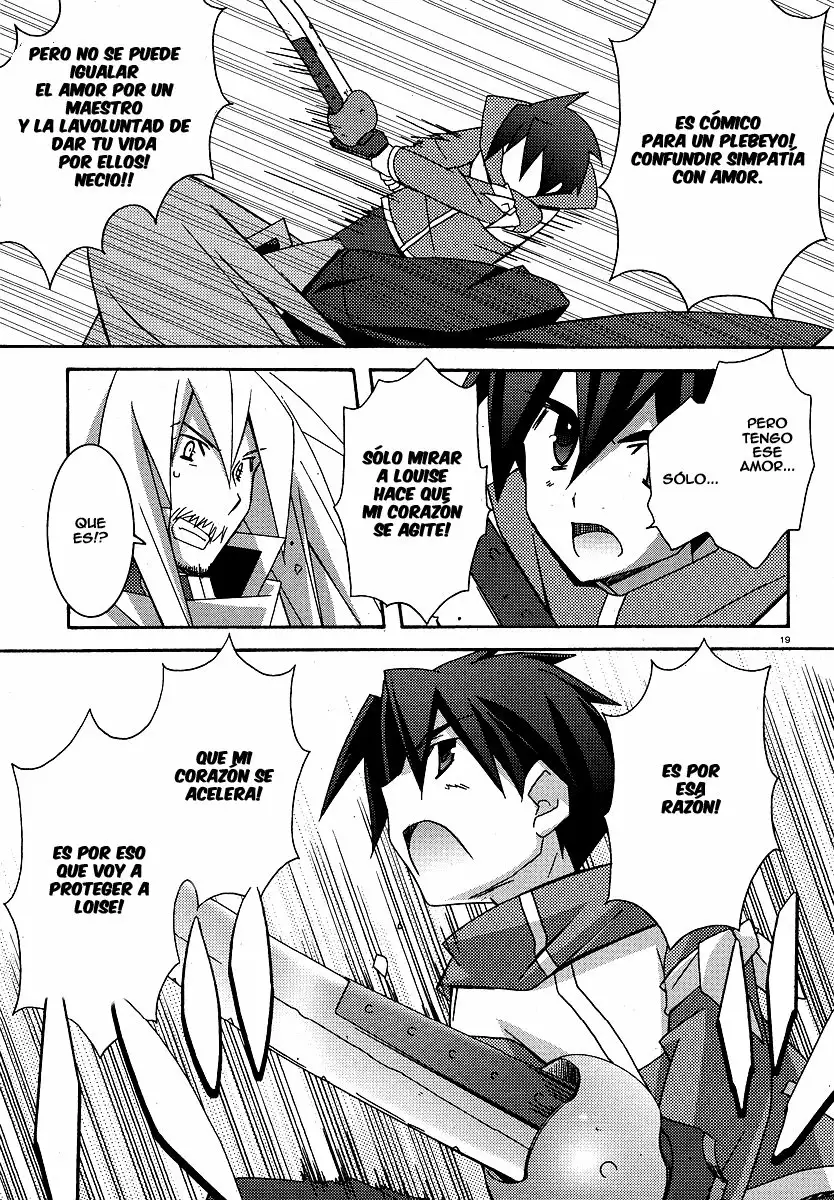 Zero no tsukaima capítulo 23 página 19