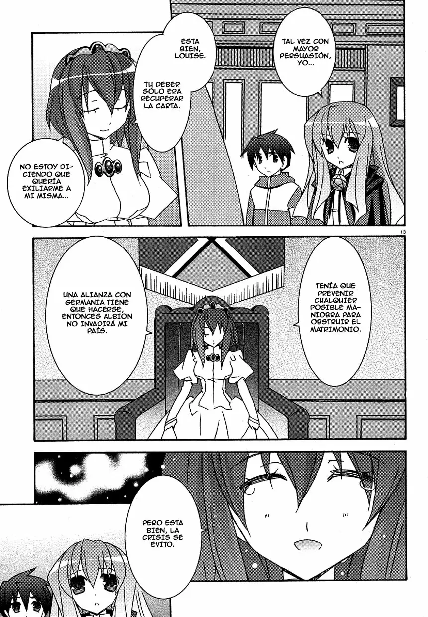Zero no tsukaima capítulo 24 página 13