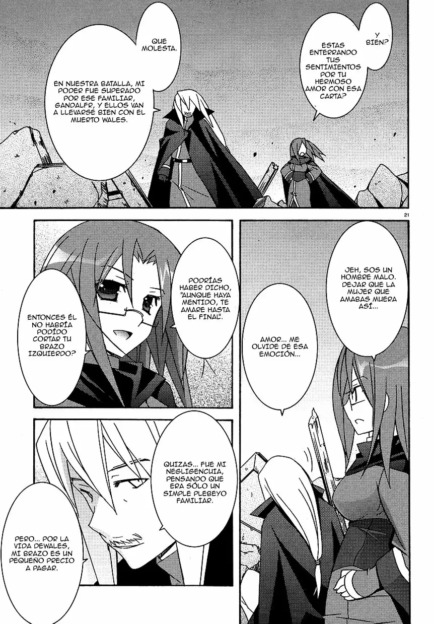Zero no tsukaima capítulo 24 página 21