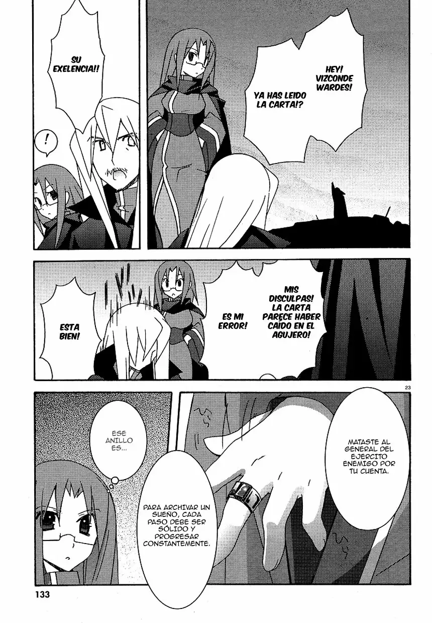 Zero no tsukaima capítulo 24 página 23