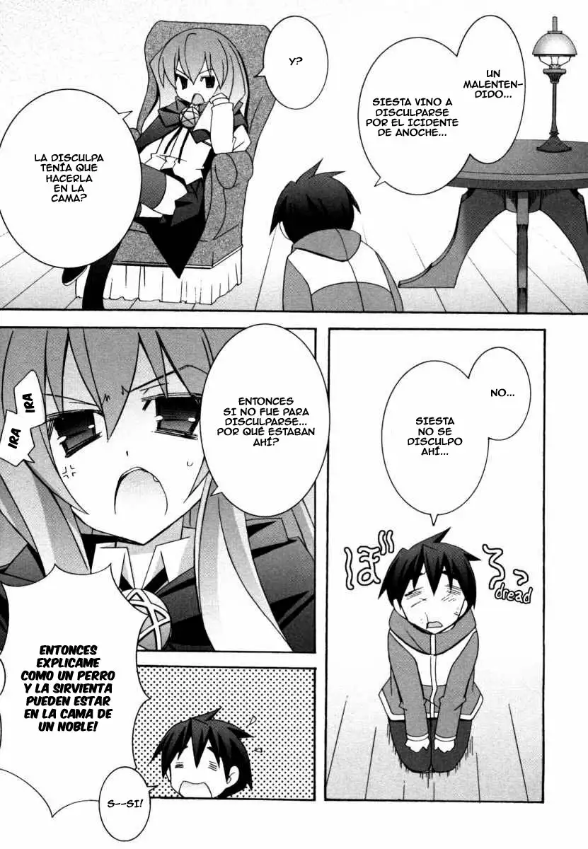 Zero no tsukaima capítulo 27 página 9