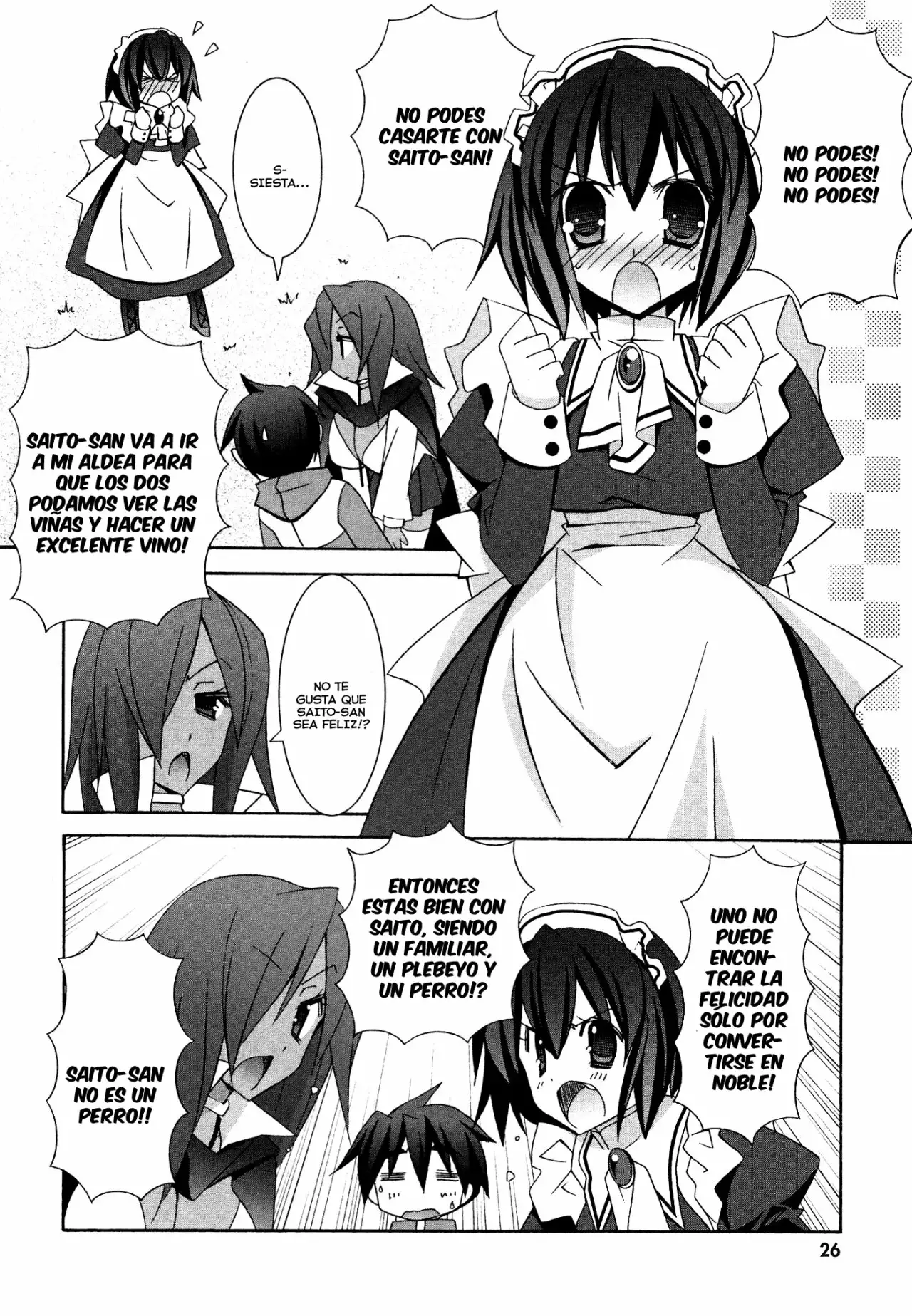 Zero no tsukaima capítulo 28 página 5