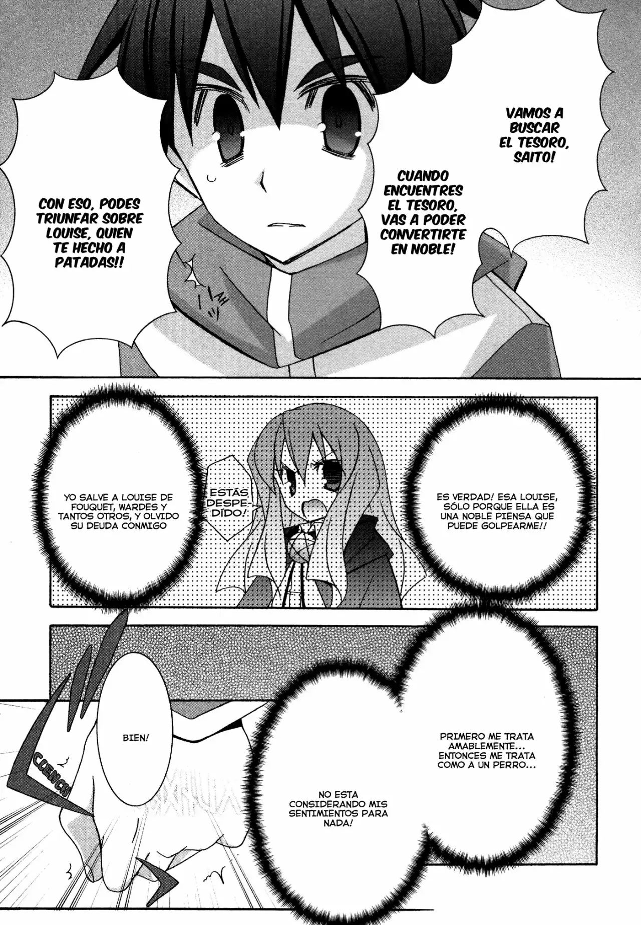 Zero no tsukaima capítulo 28 página 6