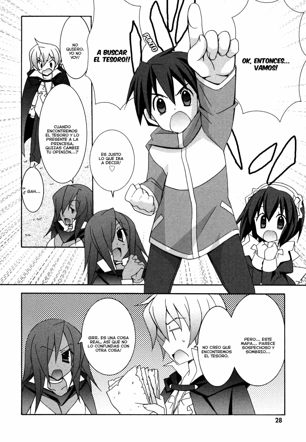 Zero no tsukaima capítulo 28 página 7