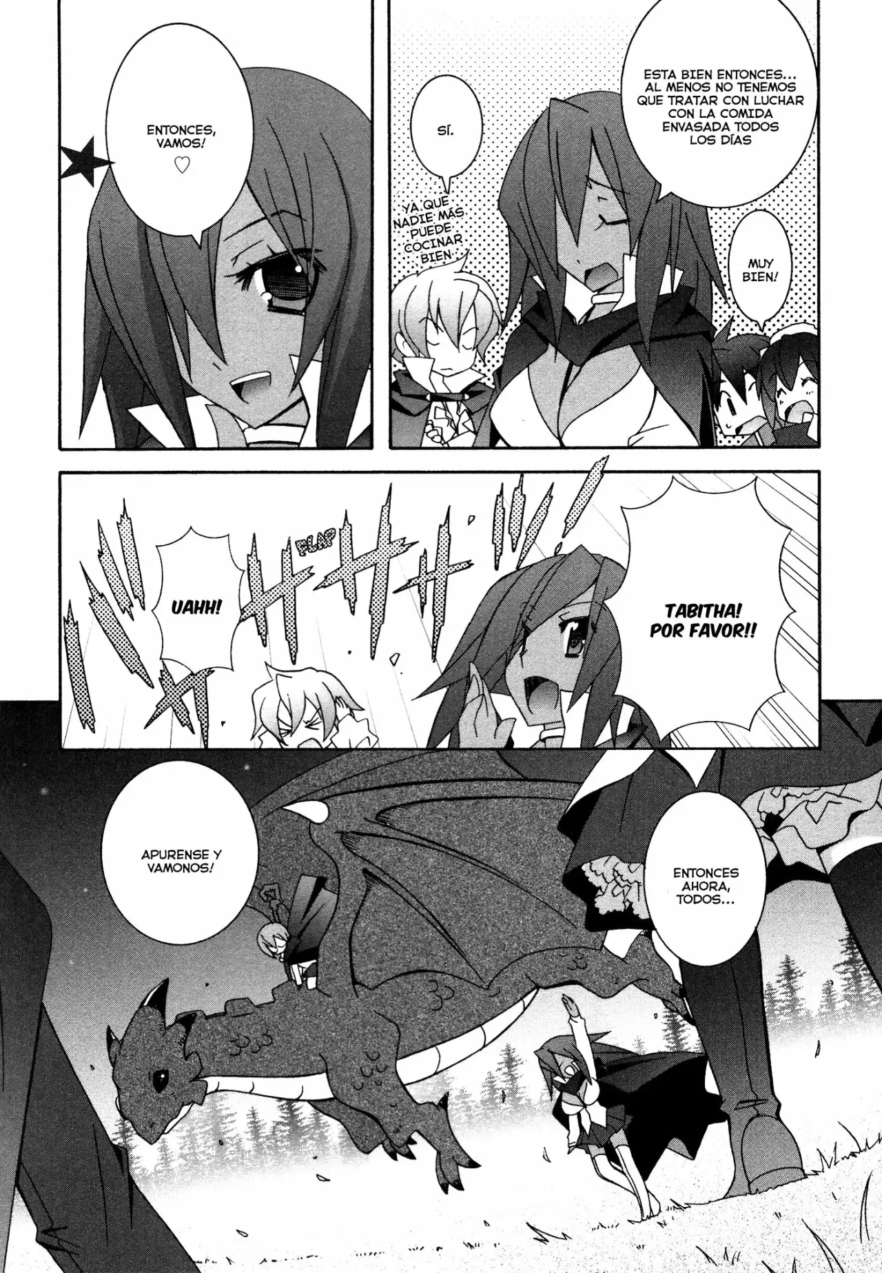 Zero no tsukaima capítulo 28 página 9