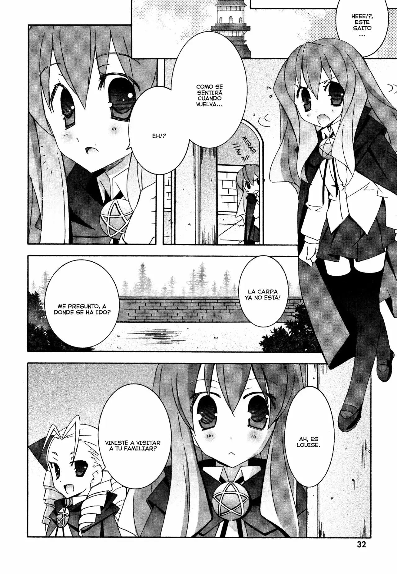 Zero no tsukaima capítulo 28 página 11