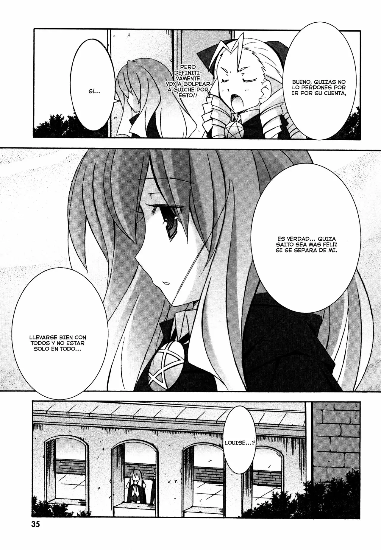 Zero no tsukaima capítulo 28 página 14