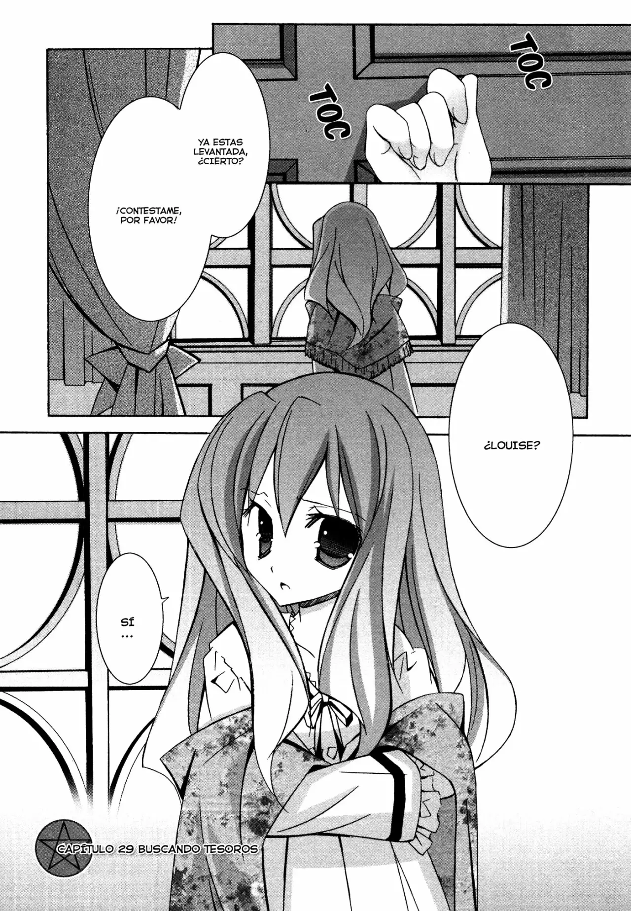 Zero no tsukaima capítulo 29 página 1