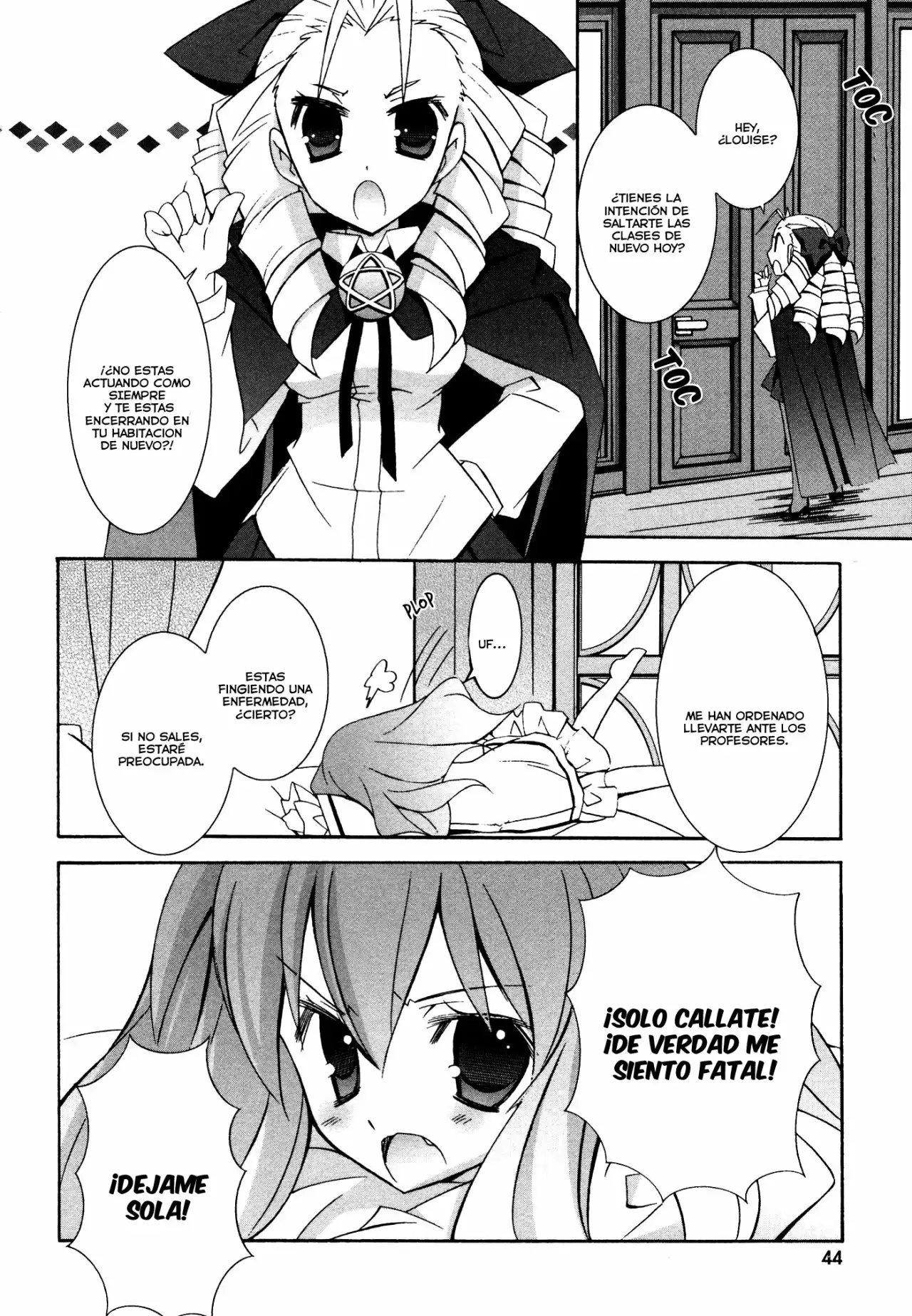 Zero no tsukaima capítulo 29 página 2