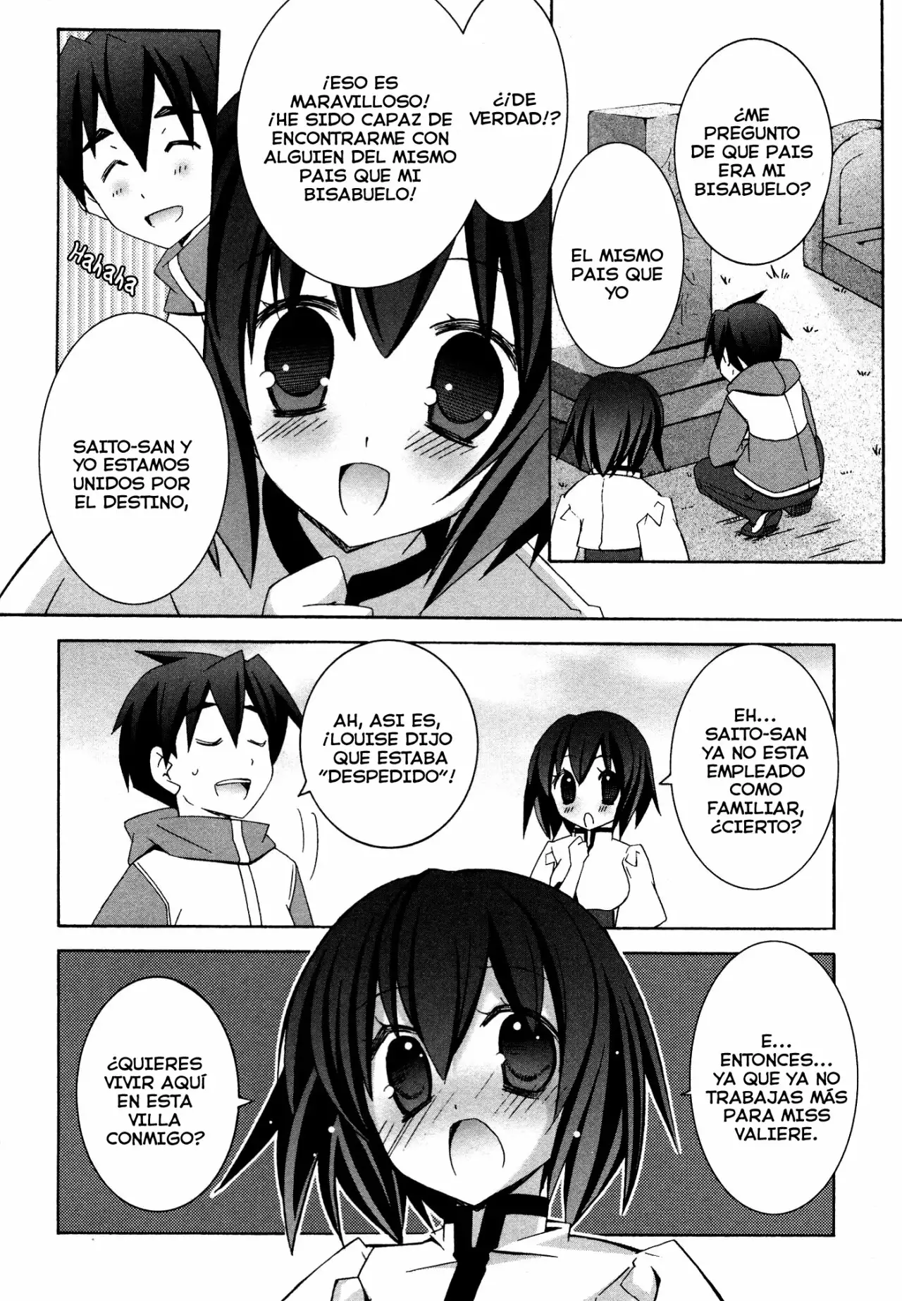 Zero no tsukaima capítulo 30 página 5