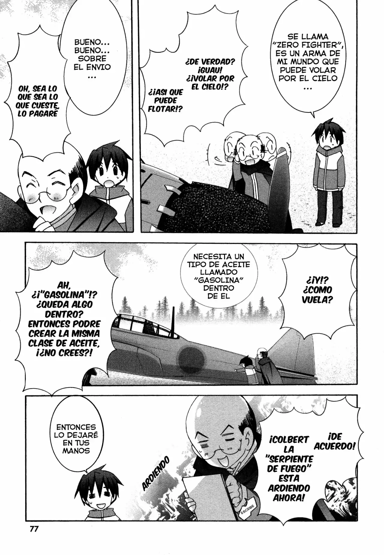 Zero no tsukaima capítulo 30 página 14