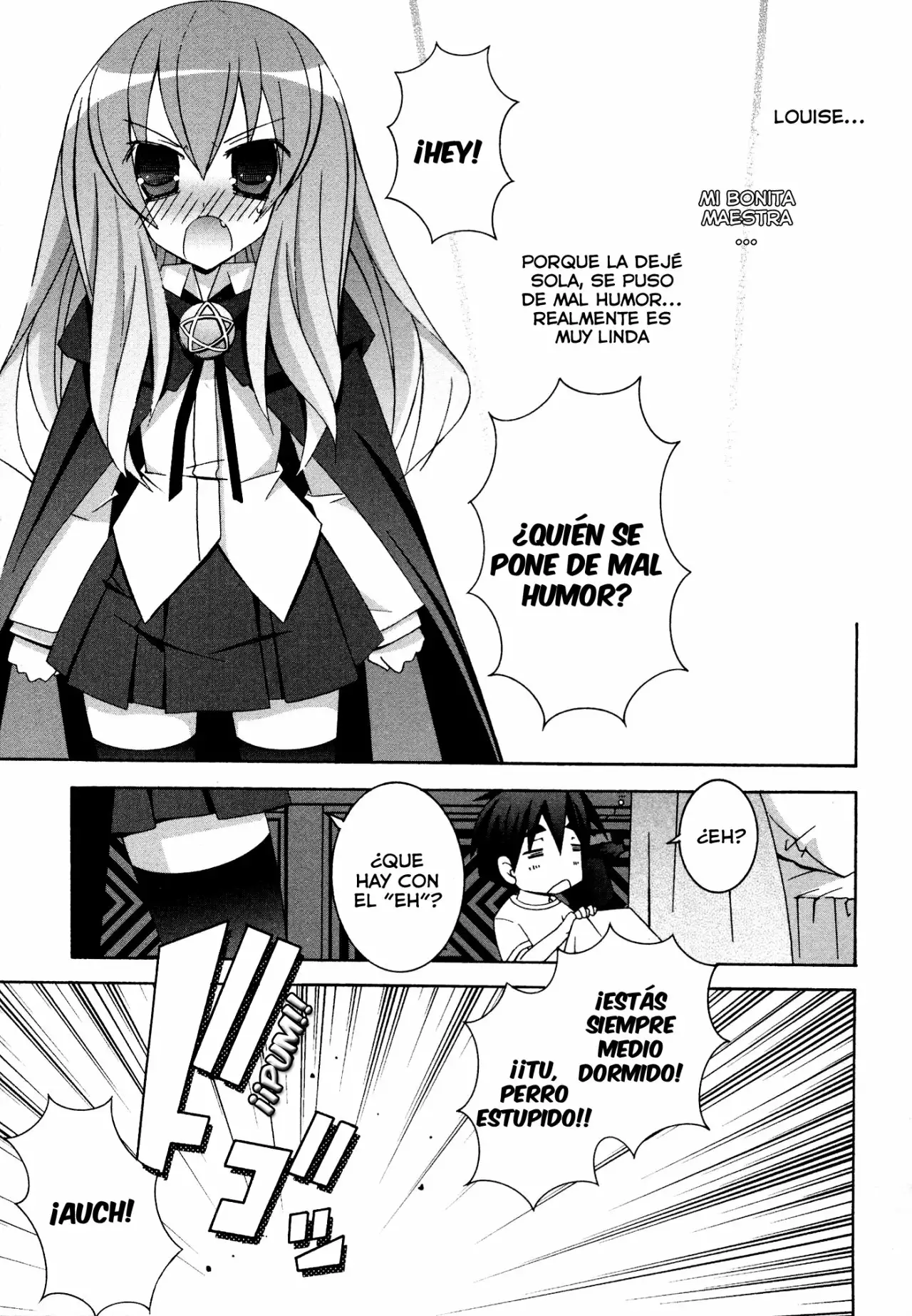 Zero no tsukaima capítulo 31 página 1