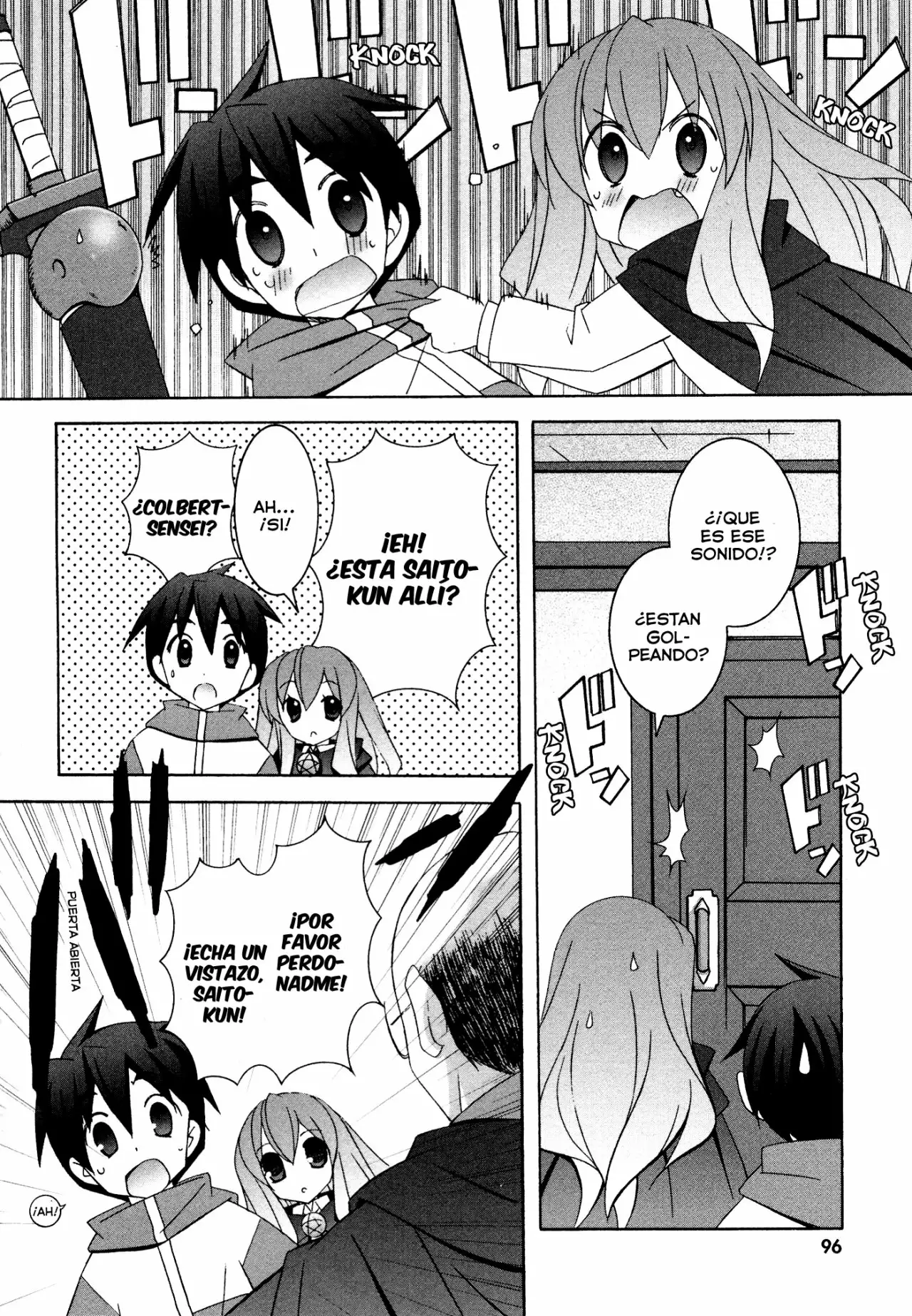 Zero no tsukaima capítulo 31 página 4