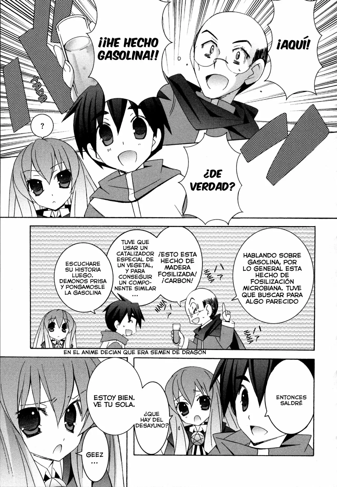 Zero no tsukaima capítulo 31 página 5