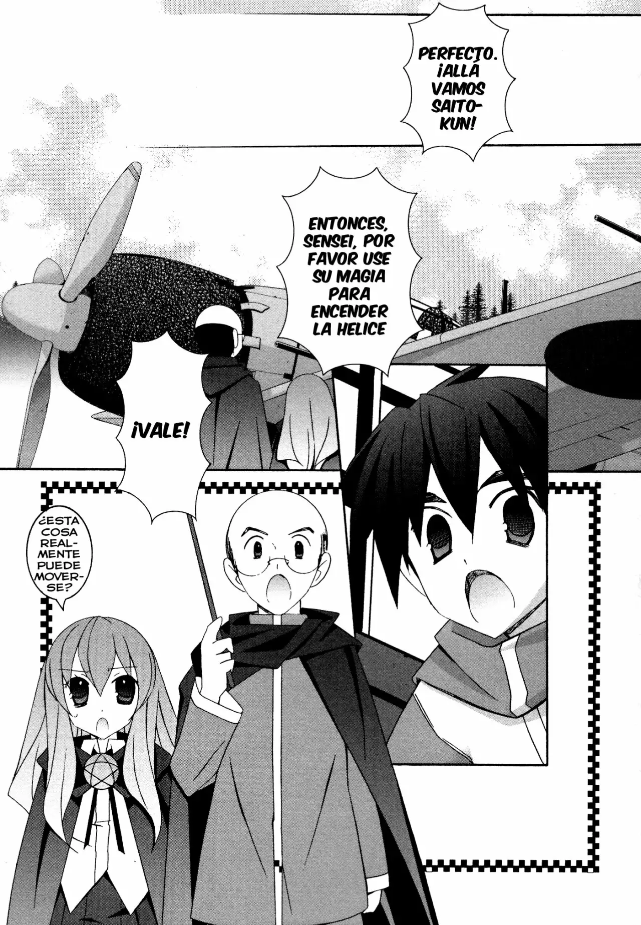Zero no tsukaima capítulo 31 página 7