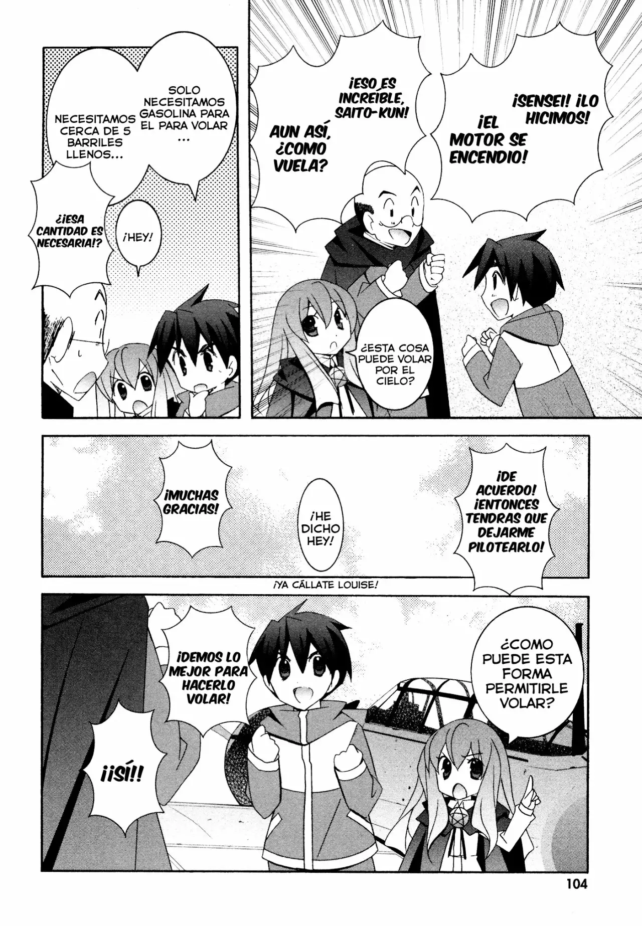 Zero no tsukaima capítulo 31 página 11
