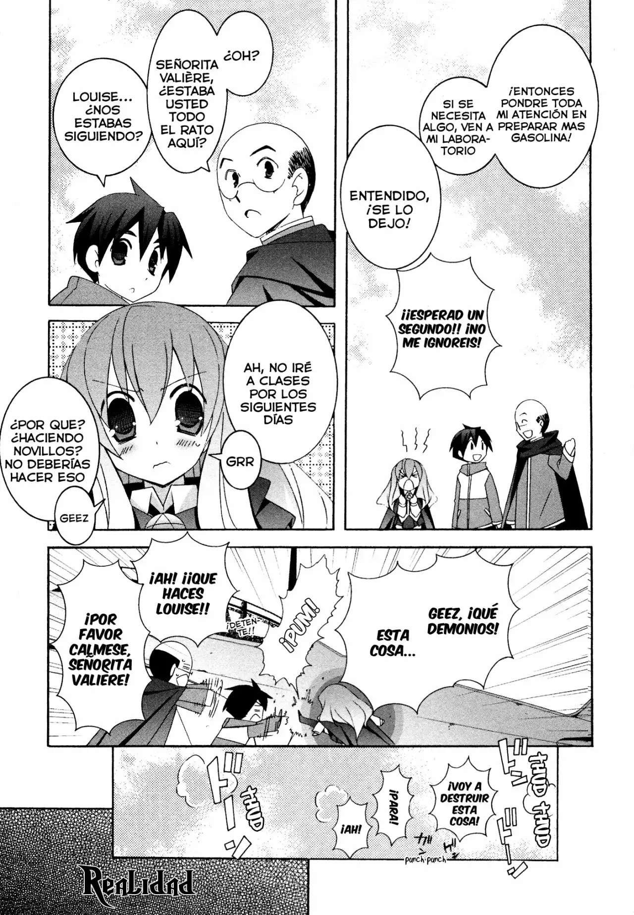Zero no tsukaima capítulo 31 página 12