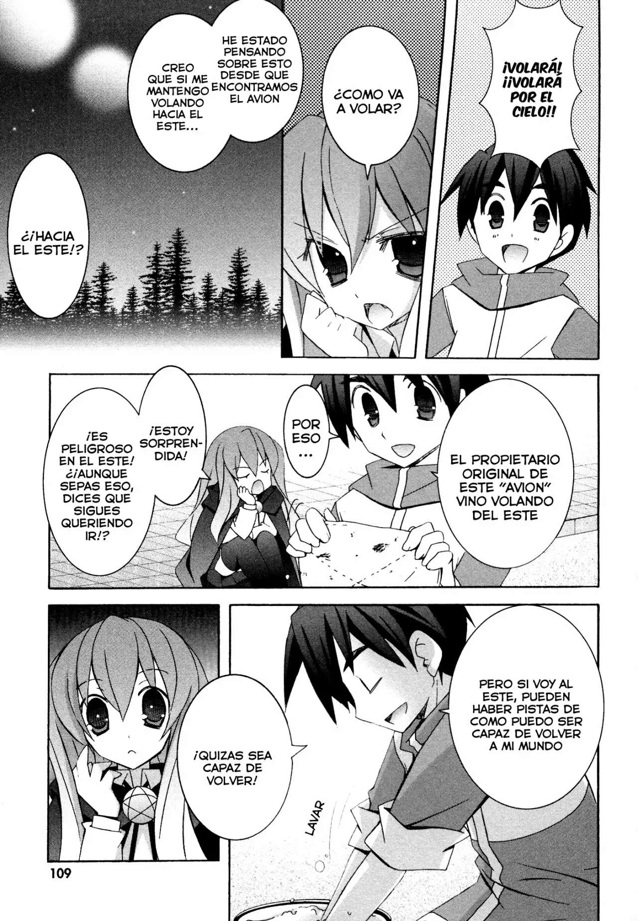 Zero no tsukaima capítulo 31 página 16