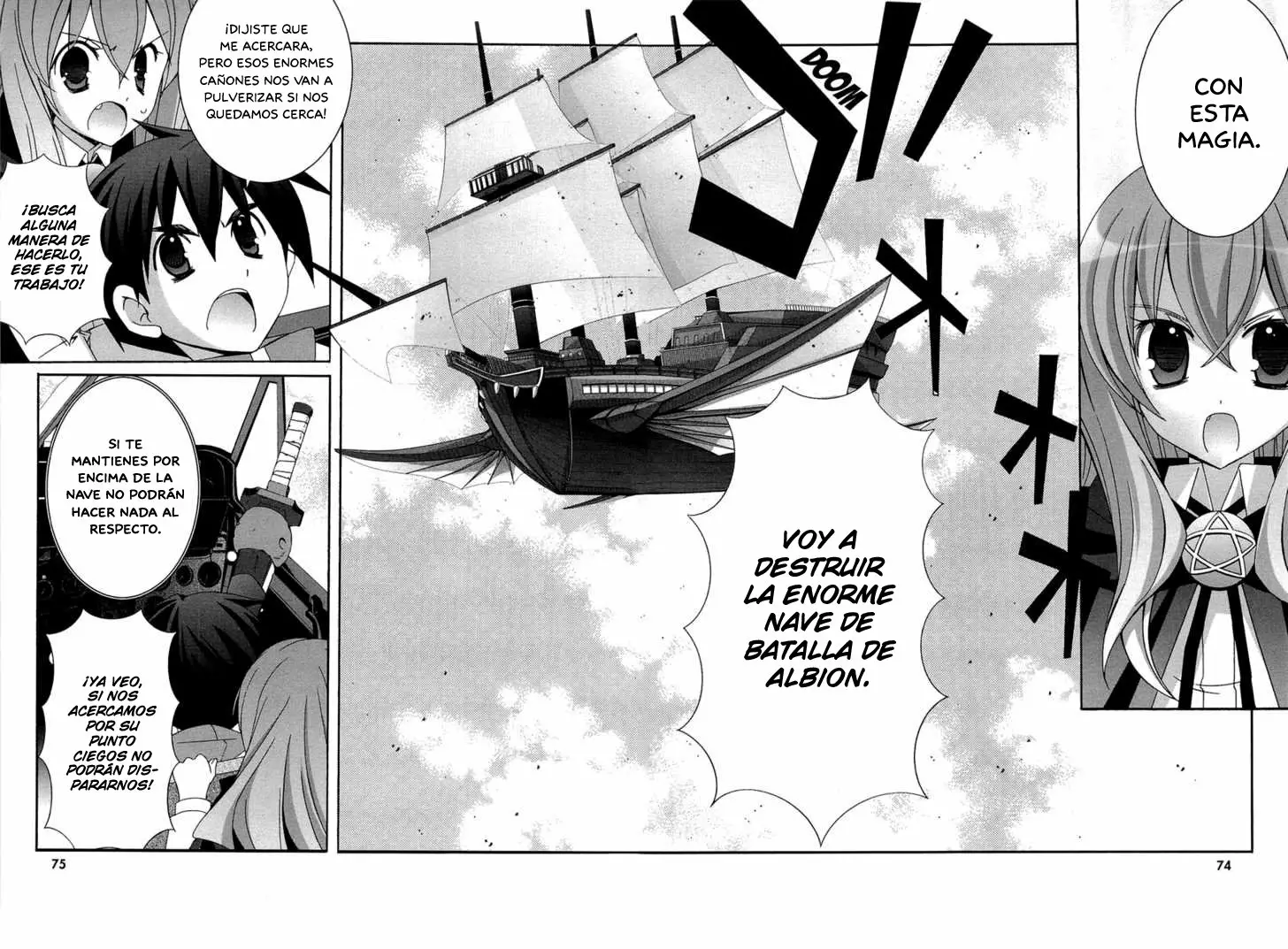 Zero no tsukaima capítulo 35 página 3