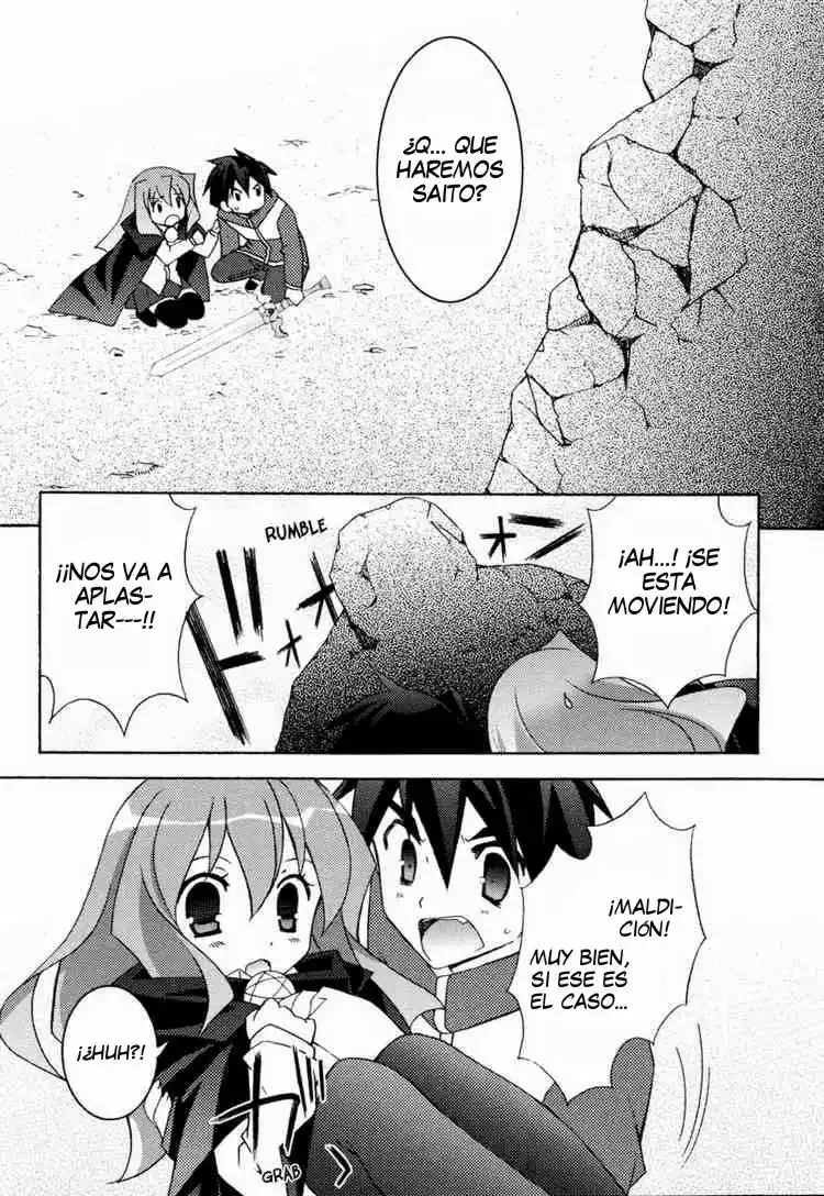 Zero no tsukaima capítulo 9 página 1