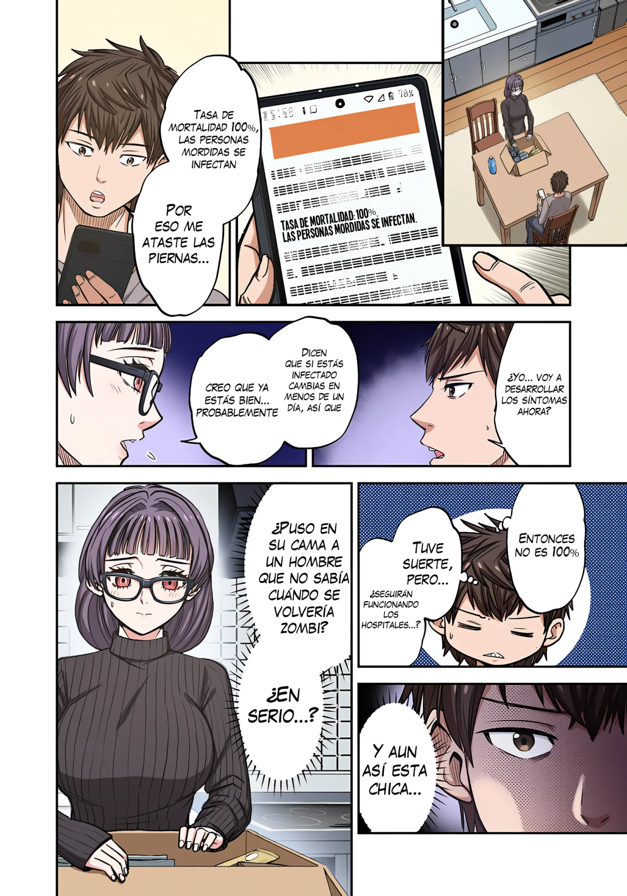 Zombie no Afureta Sekai de Ore dake ga Osowarenai Tokiko IF STORY - Capítulo 1 - Página 16 - LectorTMOo