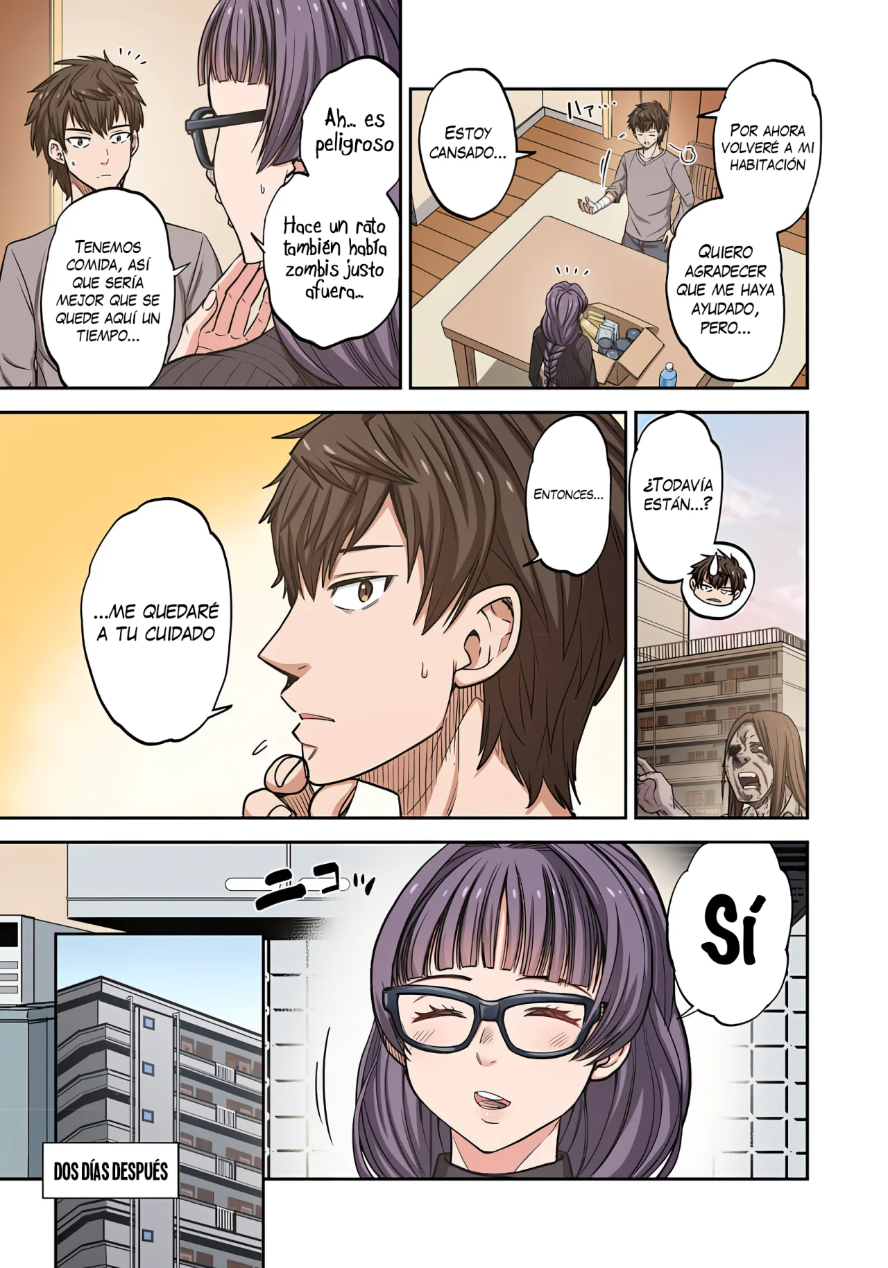 Zombie no Afureta Sekai de Ore dake ga Osowarenai Tokiko IF STORY - Capítulo 1 - Página 17 - LectorTMOo