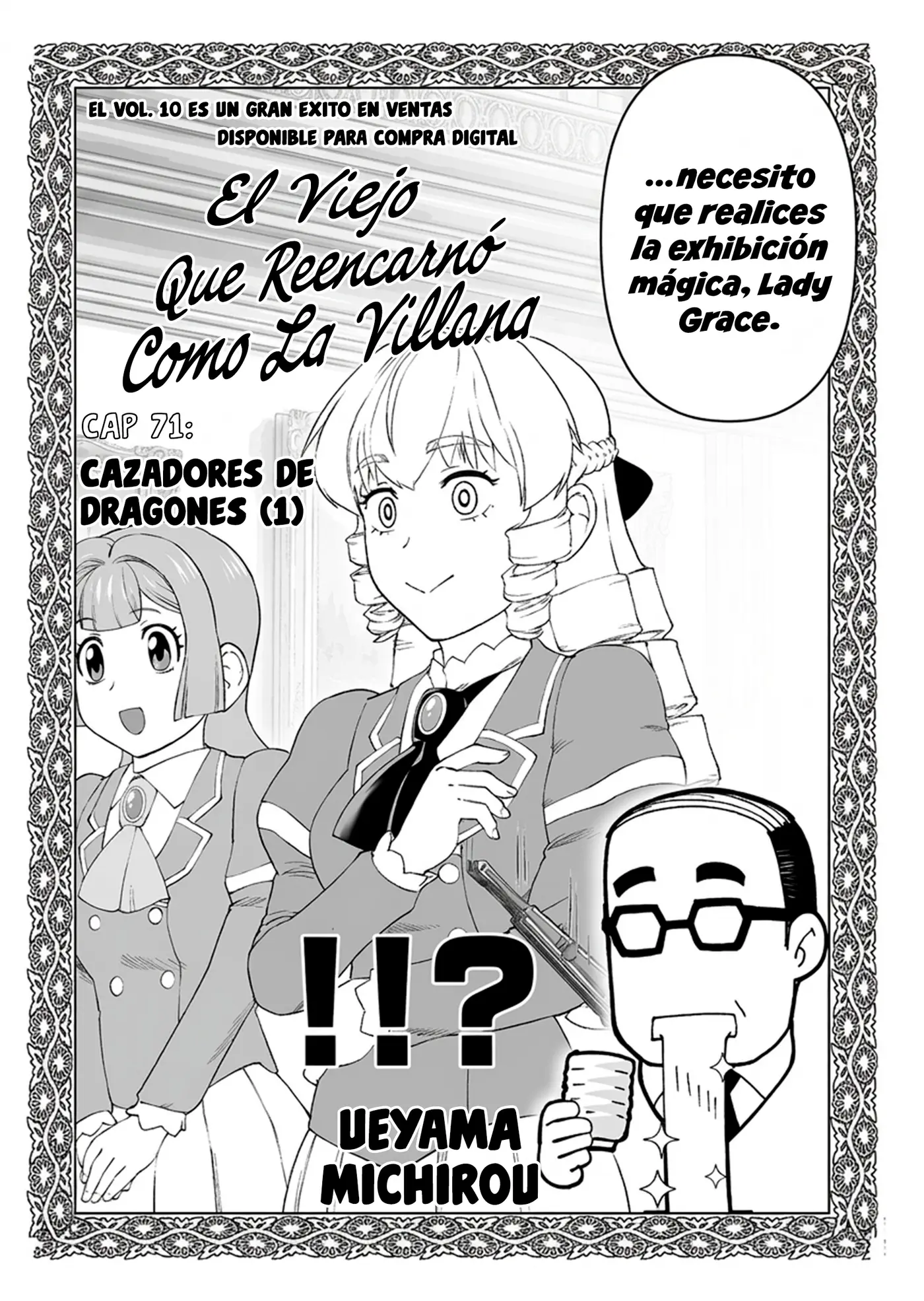 Akuyaku Reijou Tensei Ojisan capítulo 71 página 2