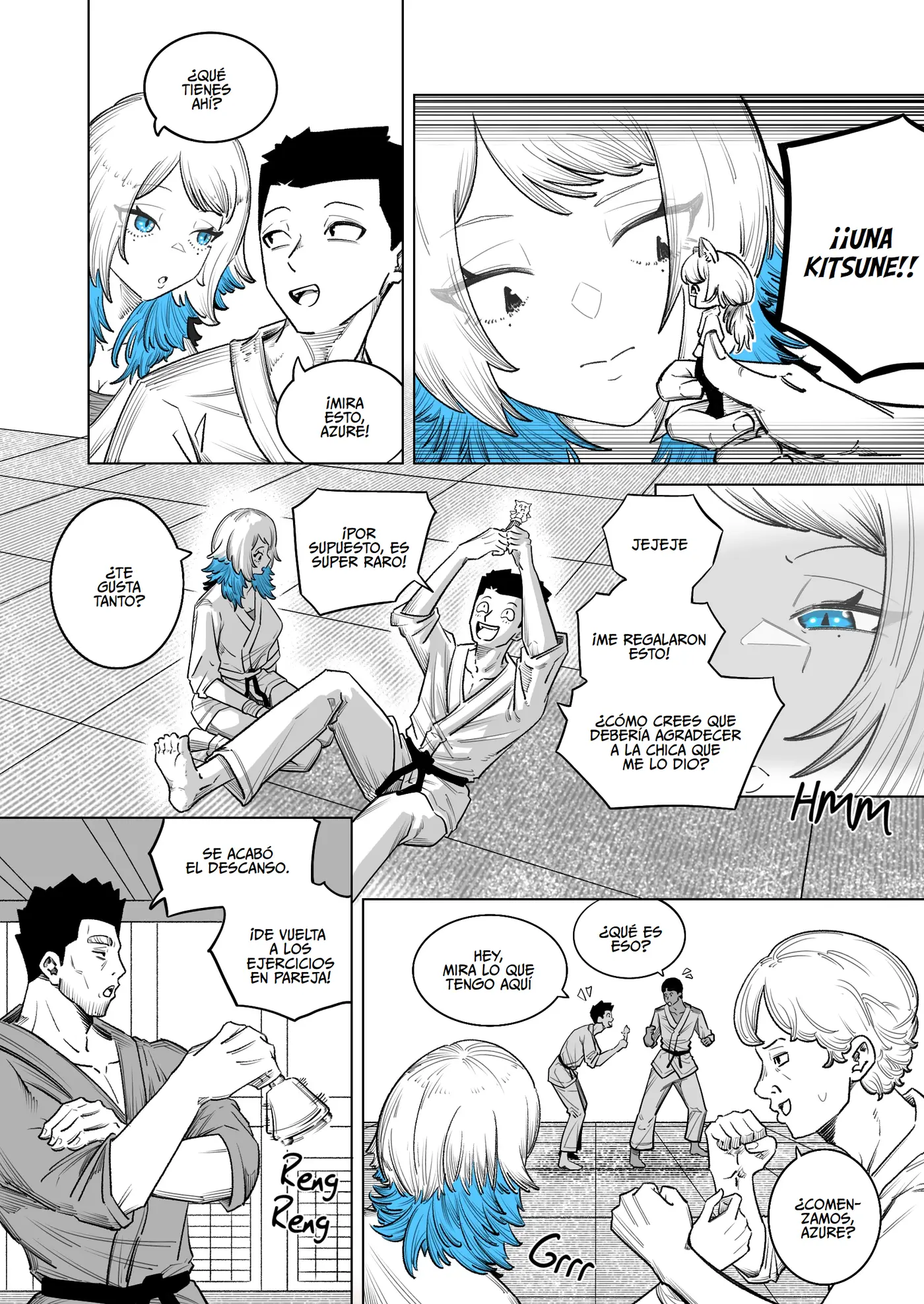 Azure Wants to Turn Me into the Ideal BF capítulo 2 página 5