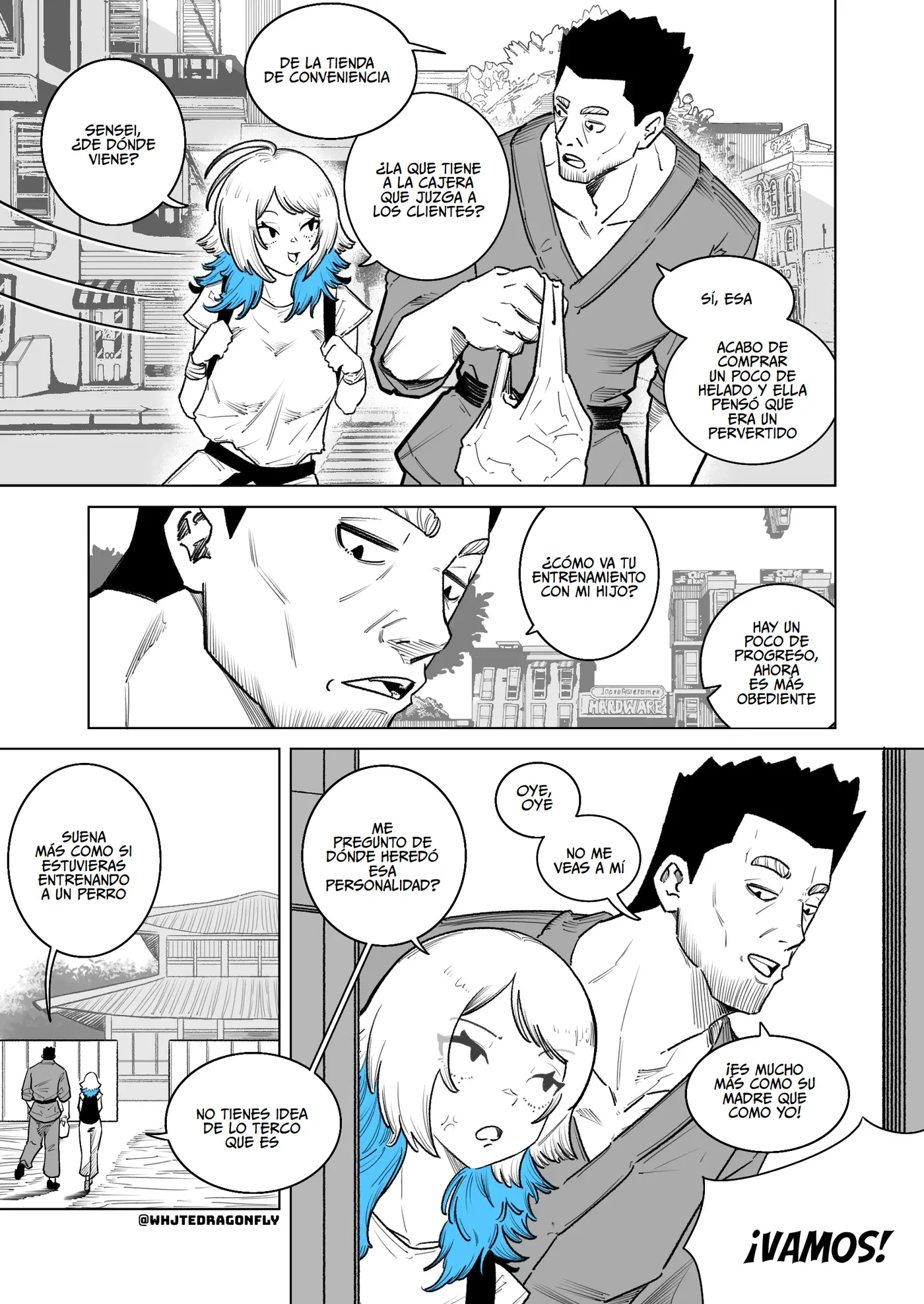 Azure Wants to Turn Me into the Ideal BF capítulo 6 página 6
