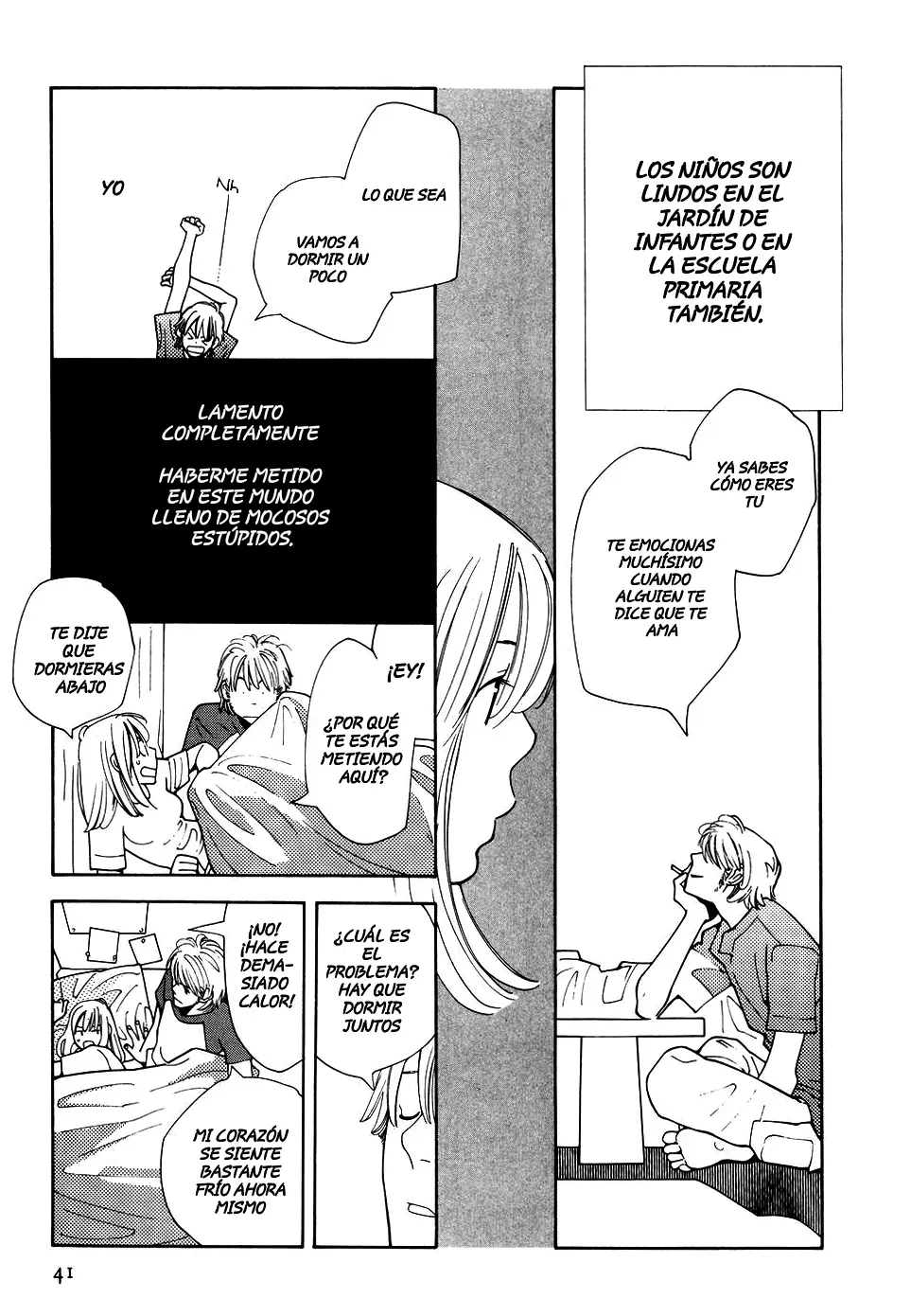Boku wa, Onna no ko capítulo 2 página 4