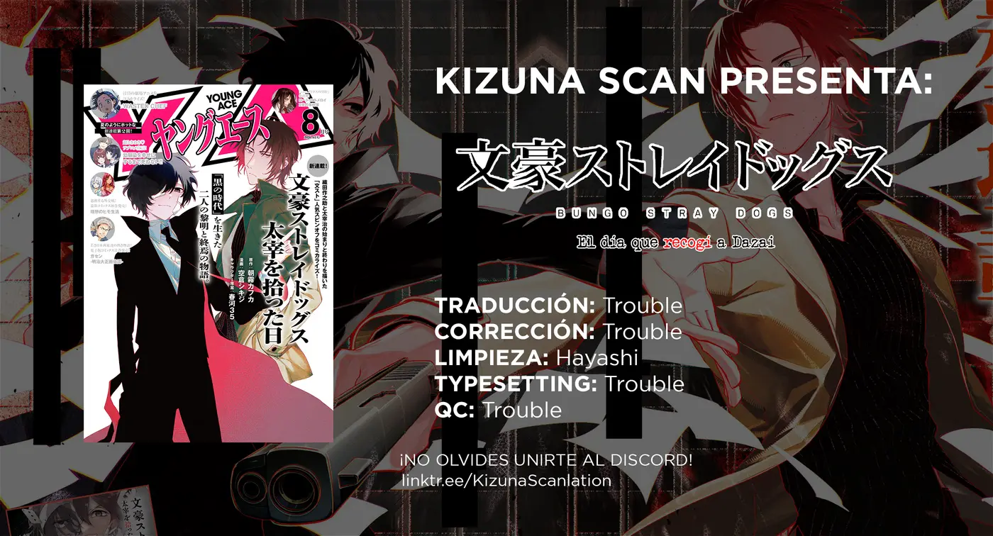 Bungou Stray Dogs: Dazai wo Hirotta Hi capítulo 2 página 1