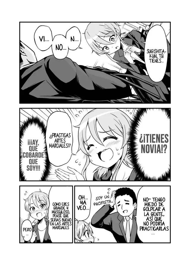 Chicchai Onna Senpai ga Dandan Koi ni Ochiru Hanashi capítulo 3 página 2