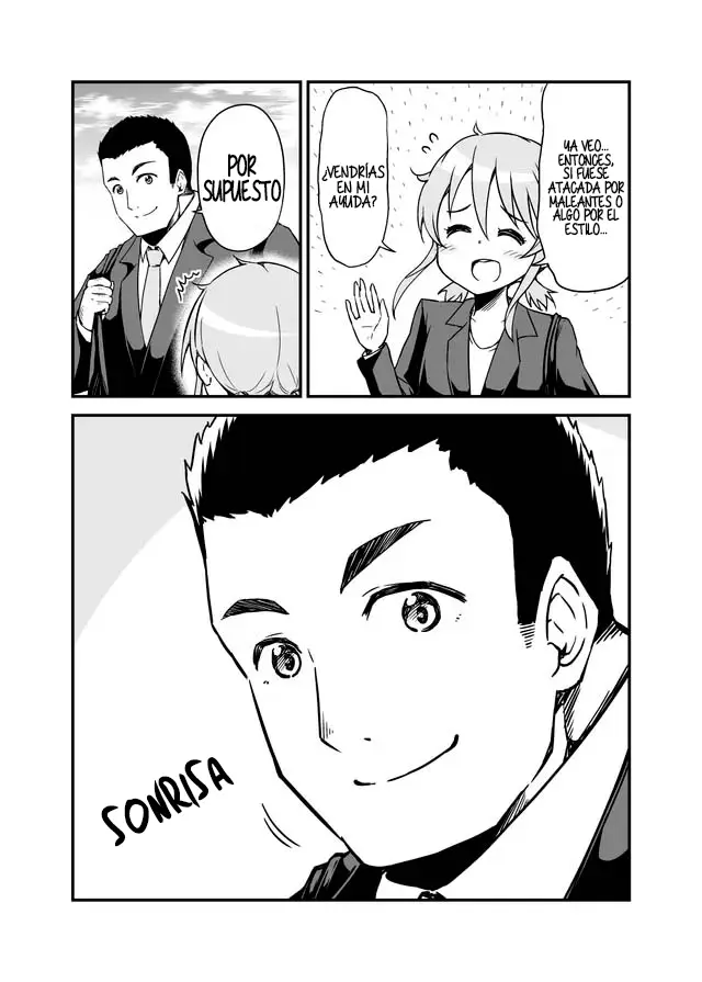 Chicchai Onna Senpai ga Dandan Koi ni Ochiru Hanashi capítulo 3 página 4