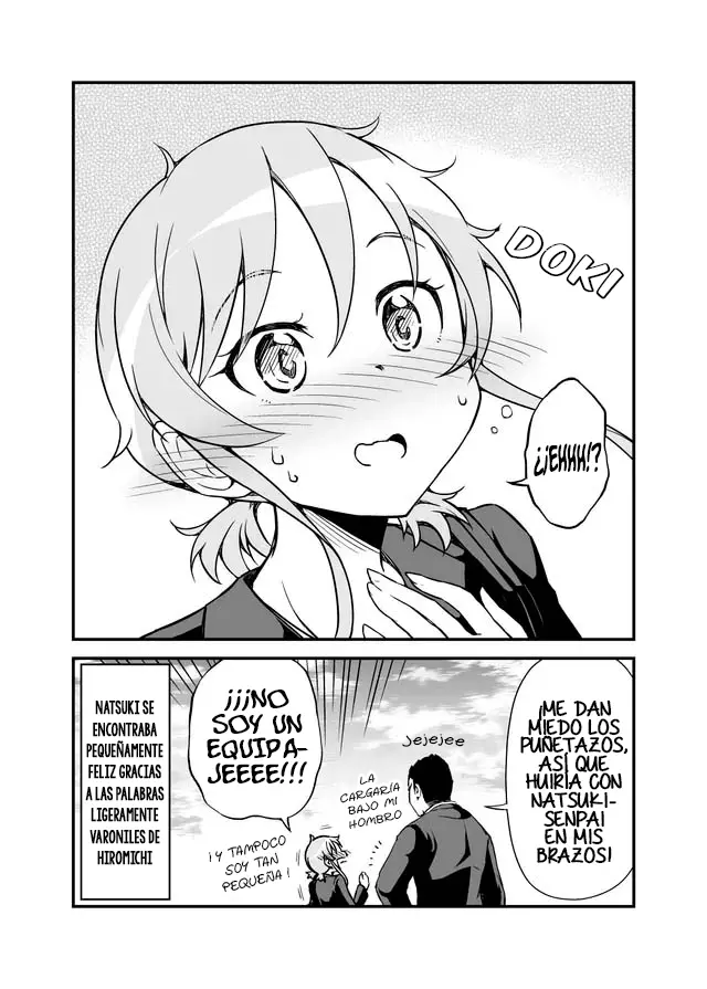 Chicchai Onna Senpai ga Dandan Koi ni Ochiru Hanashi capítulo 3 página 5