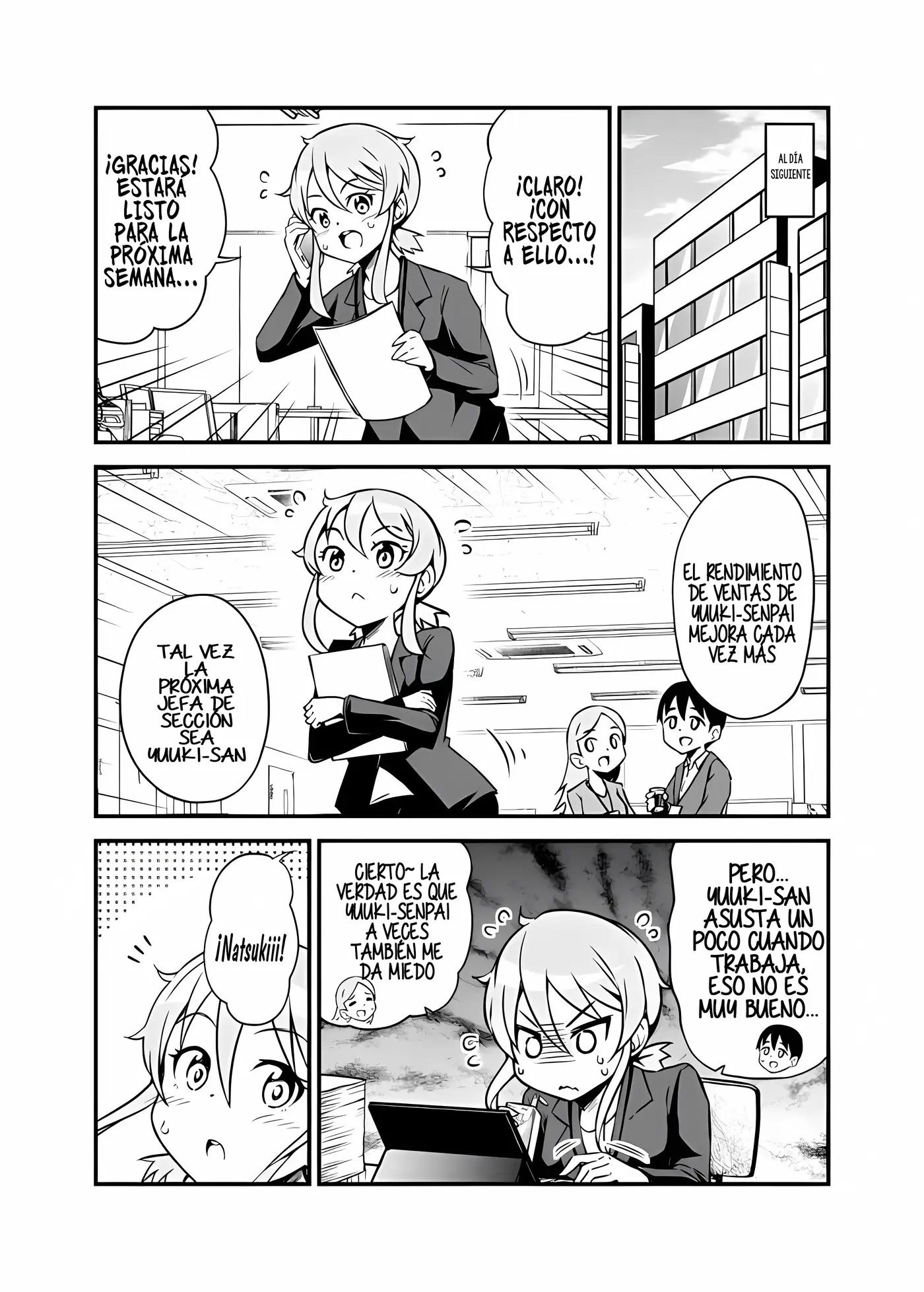 Chicchai Onna Senpai ga Dandan Koi ni Ochiru Hanashi capítulo 4 página 2