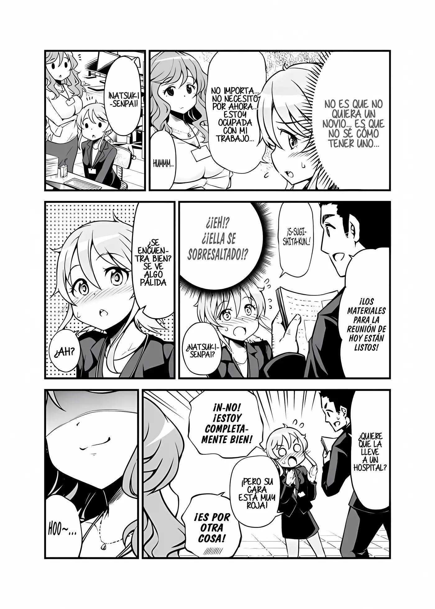 Chicchai Onna Senpai ga Dandan Koi ni Ochiru Hanashi capítulo 4 página 4