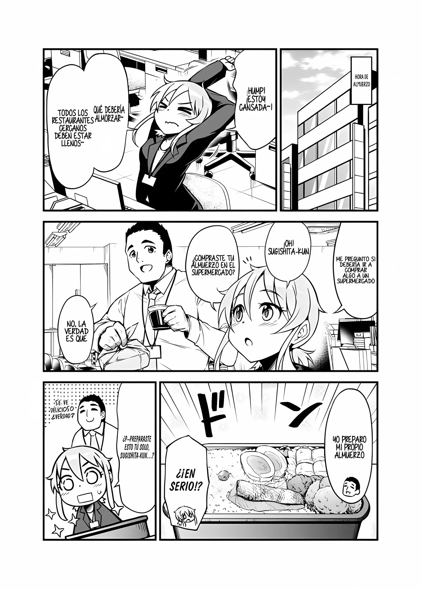 Chicchai Onna Senpai ga Dandan Koi ni Ochiru Hanashi capítulo 5 página 2