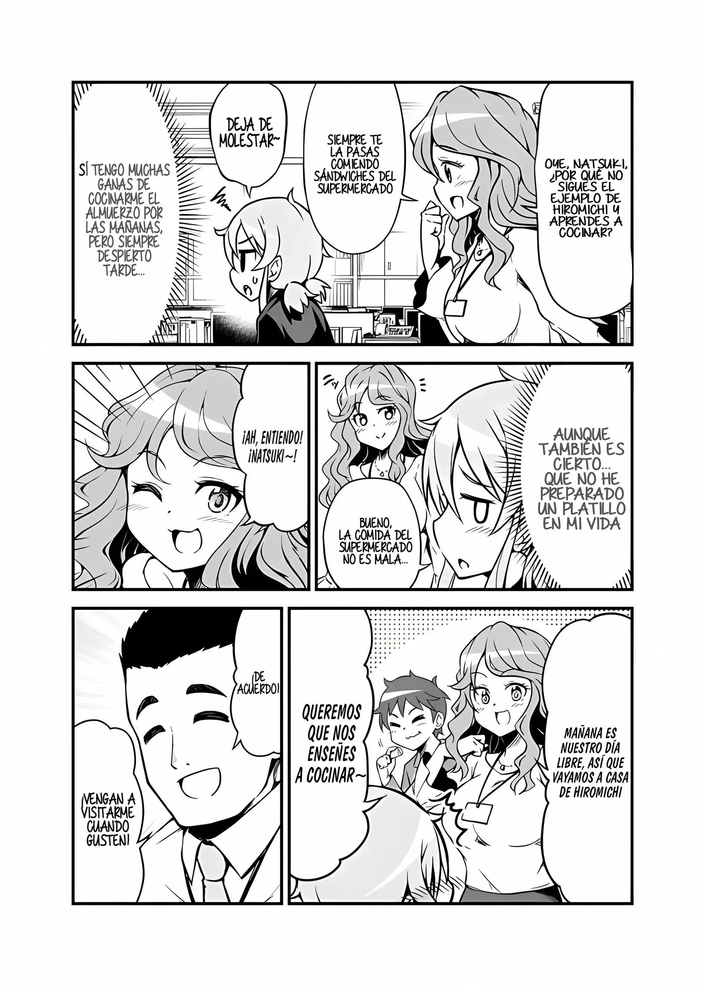 Chicchai Onna Senpai ga Dandan Koi ni Ochiru Hanashi capítulo 5 página 4