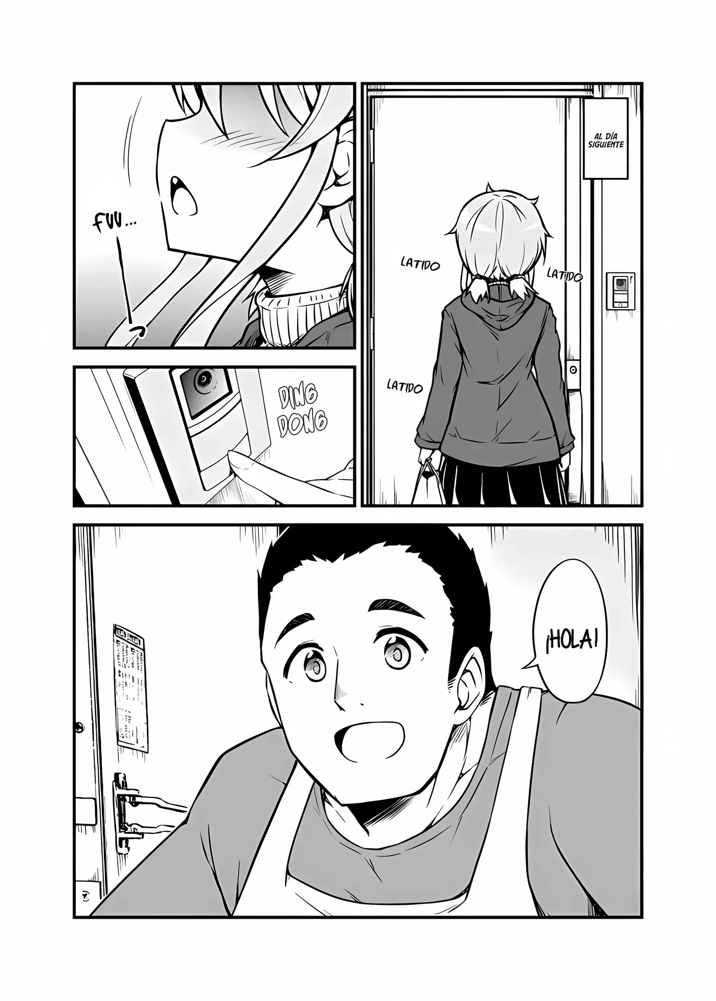 Chicchai Onna Senpai ga Dandan Koi ni Ochiru Hanashi capítulo 6 página 2