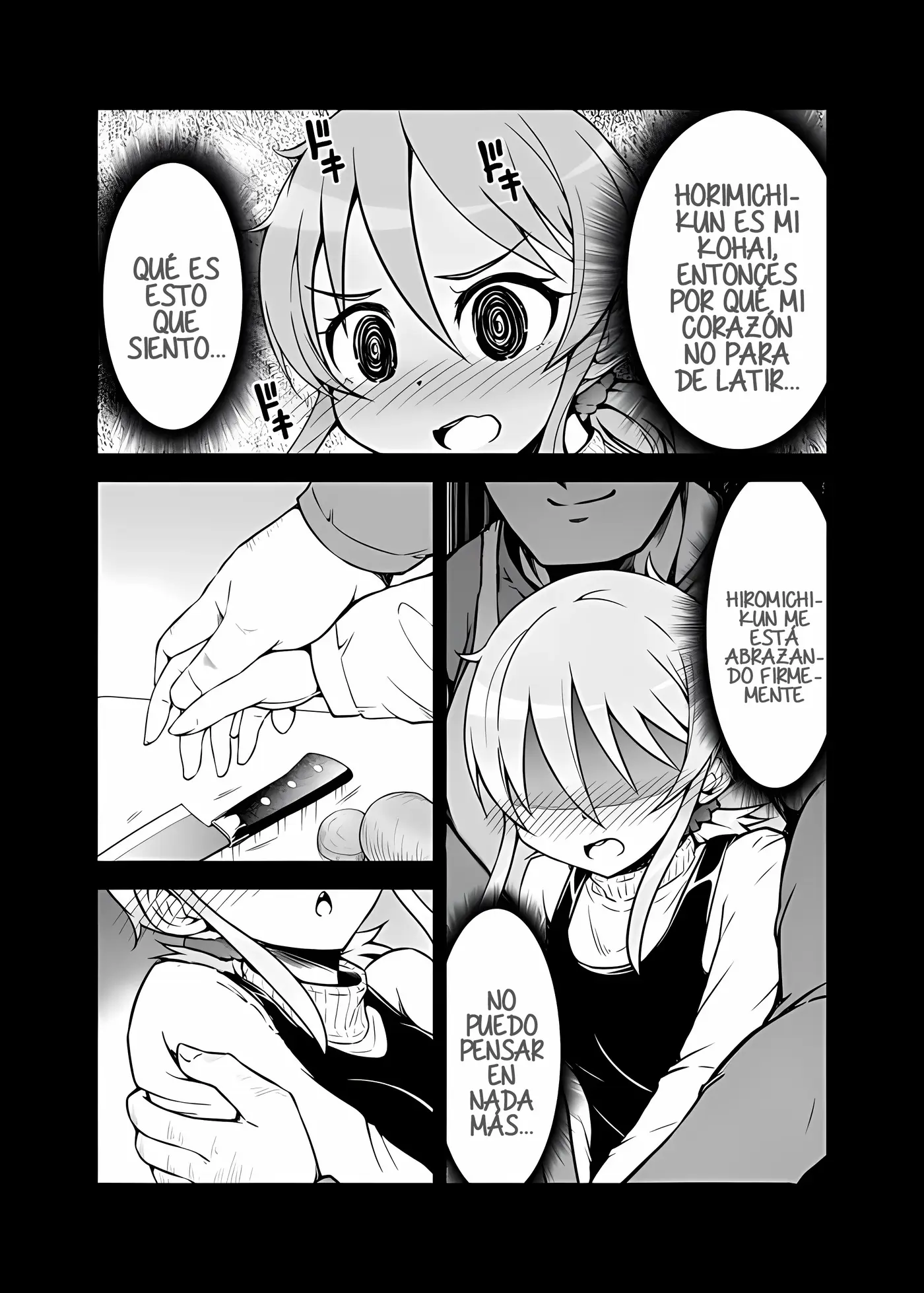 Chicchai Onna Senpai ga Dandan Koi ni Ochiru Hanashi capítulo 7 página 3