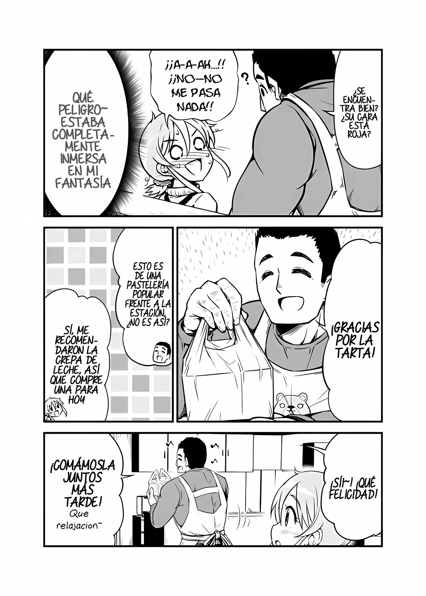 Chicchai Onna Senpai ga Dandan Koi ni Ochiru Hanashi capítulo 8 página 3