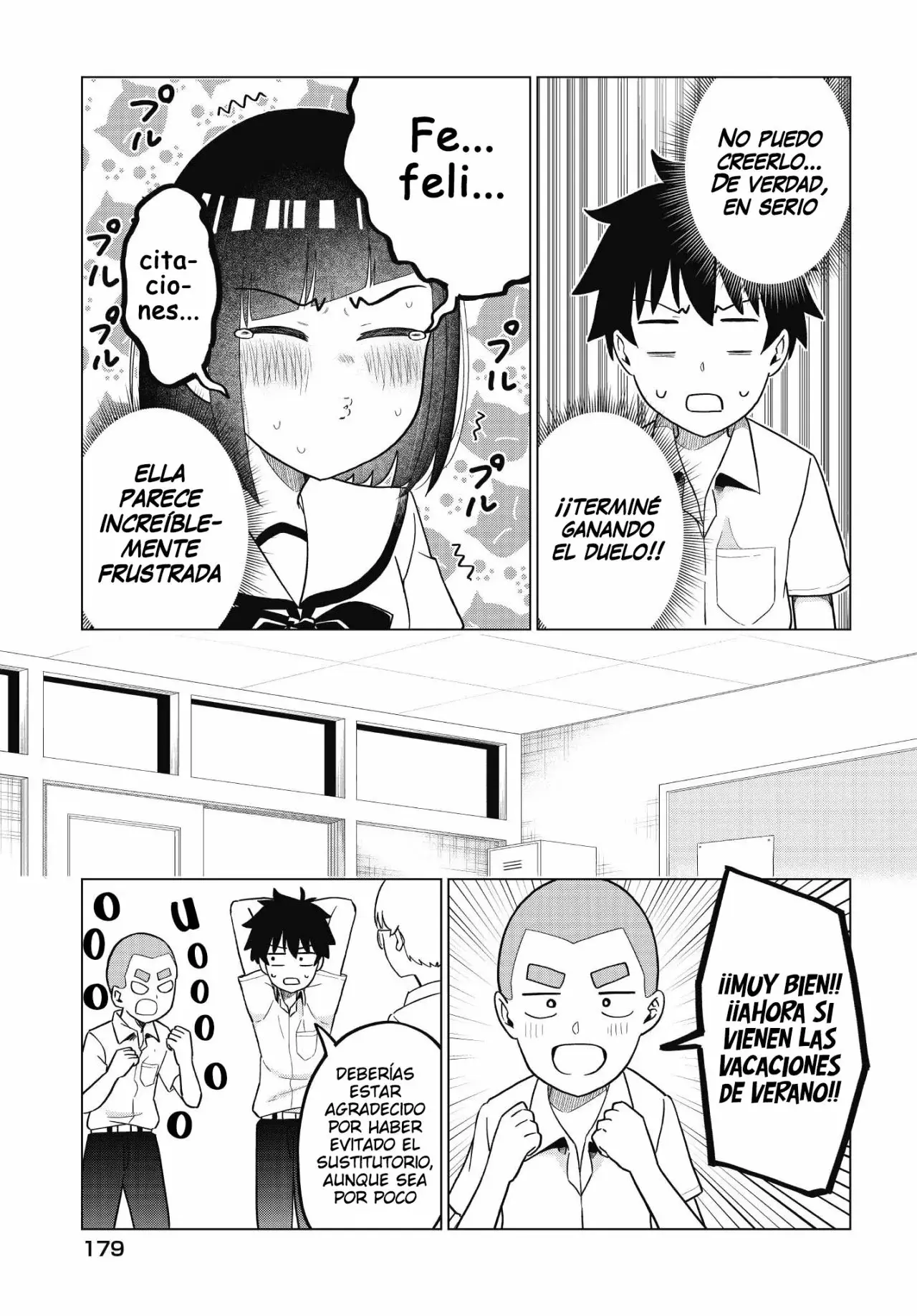Classmate no Tanaka-san wa Sugoku Kowai capítulo 54 página 6