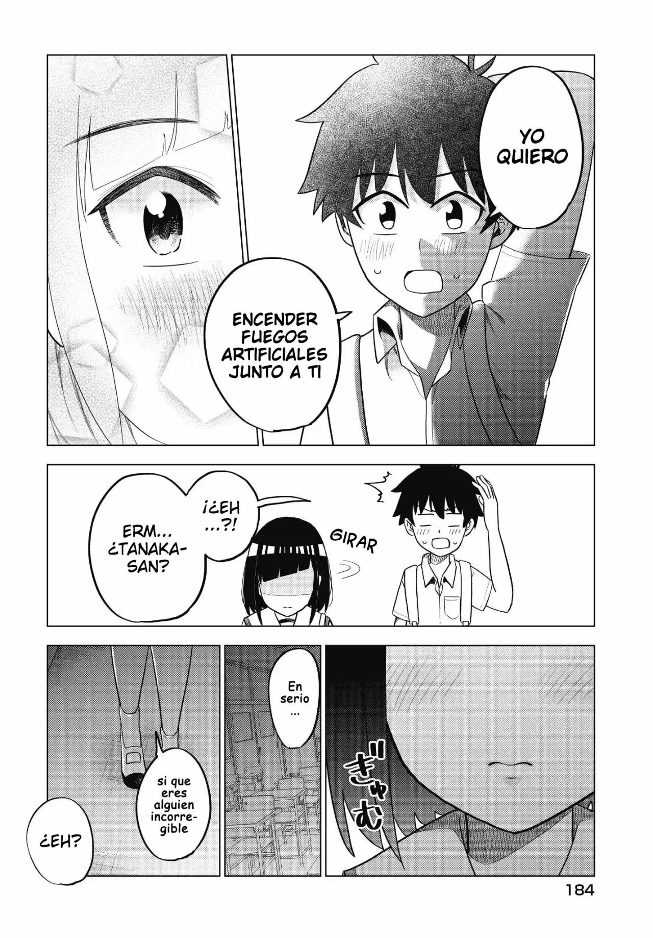 Classmate no Tanaka-san wa Sugoku Kowai capítulo 54 página 11