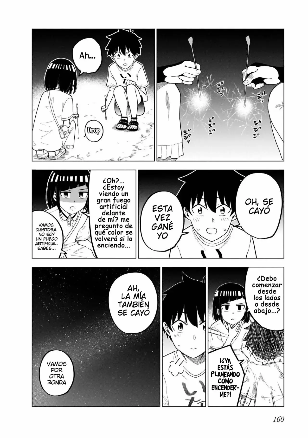 Classmate no Tanaka-san wa Sugoku Kowai capítulo 56 página 5